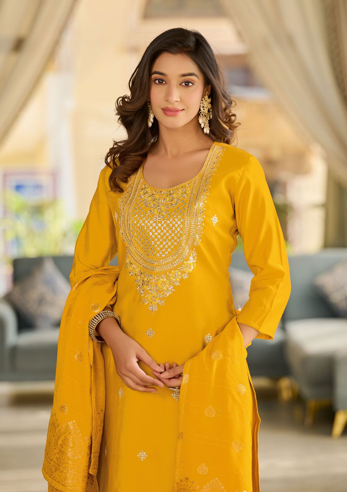 Kalhaar Vol 3 By Pirohi Roman Silk Designer Kurti With Bottom Dupatta Wholesalers In Delhi
